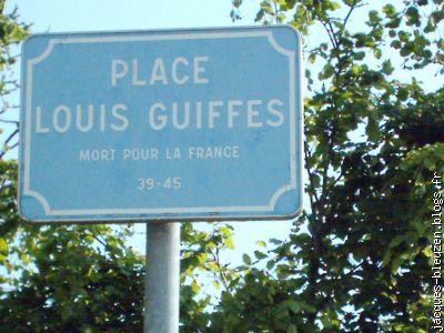 la Place du Monument aux Morts de Roudouallec porte son nom.