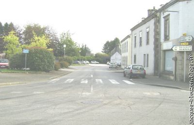 la rue de Guiscriff, près de la place Pierre Le Guen