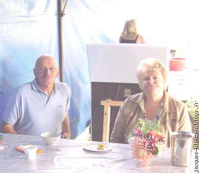 Marie-Madeleine Le Tallec et Henri Scoul, bons amis depuis X temps.