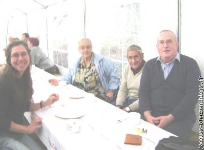 Myléna, Jeannine et Jean Hémery, Jacques Bleuzen.