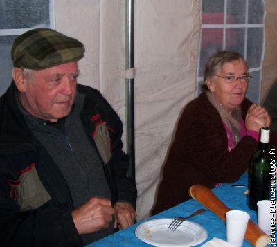 Monsieur et Madame Boëdec, lotissement de Park Kreizh (bourg)