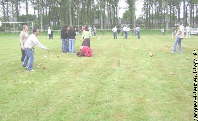 un kubb en plein vol !