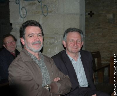 Louis-Marc Rivoal, Maire **** Michel Morvant, Conseiller Général